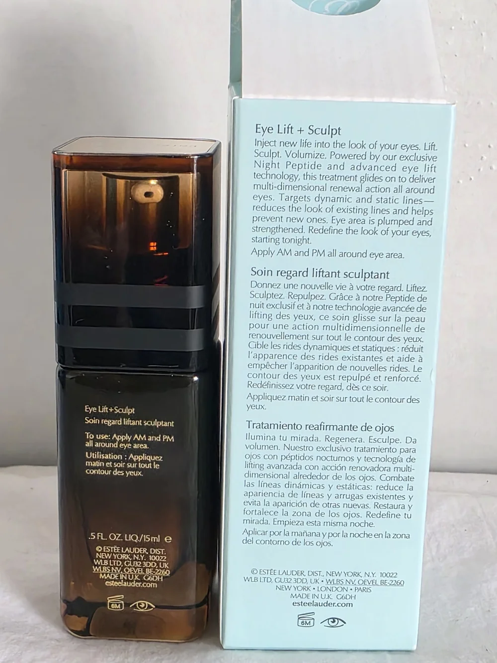 Estee Lauder Advanced Night Repair Eye Lift + Sculpt.